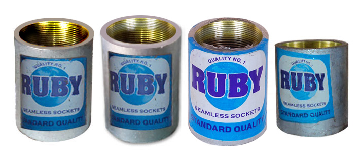Ruby Brand Seamless Pipe Socket