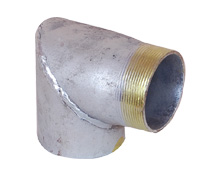 BP OD Tee - BP Elbow Outer Thread Tee   Pipe Fitting 