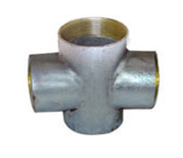 BP Four Way Pipe Fitting Tee <